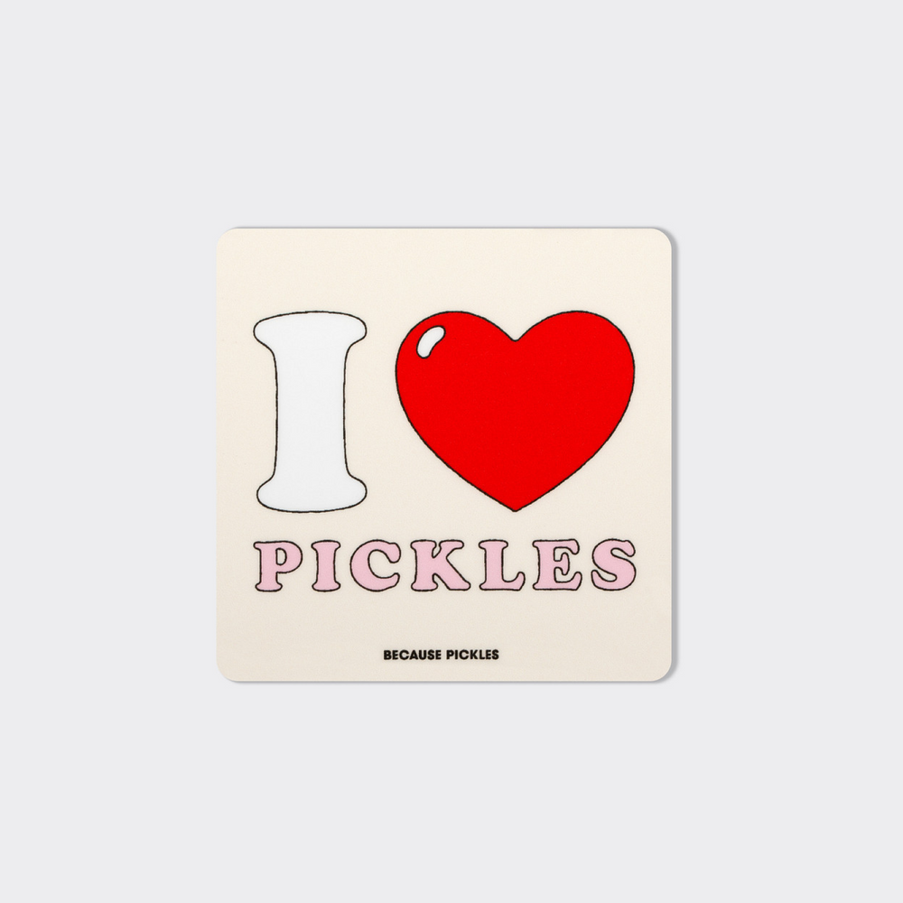 I Love Pickles Magnet