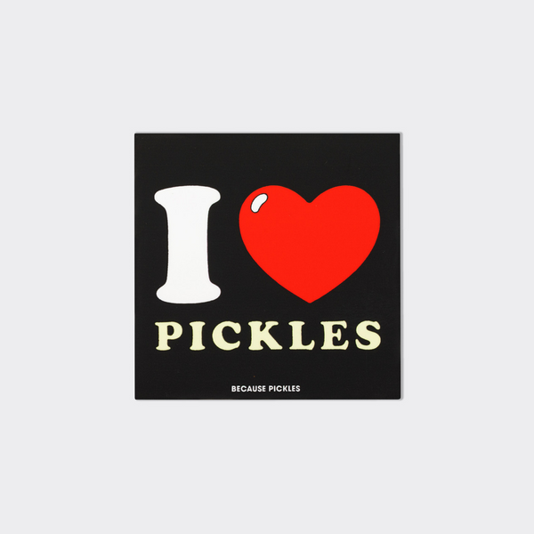 I Love Pickles Sticker