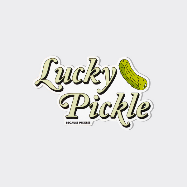 Lucky Pickle Sticker