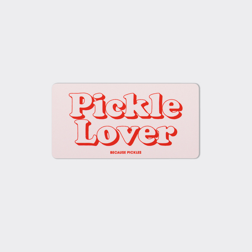 Pickle Lover Rectangle Sticker