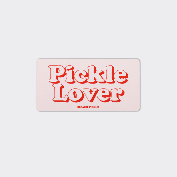 Pickle Lover Rectangle Sticker