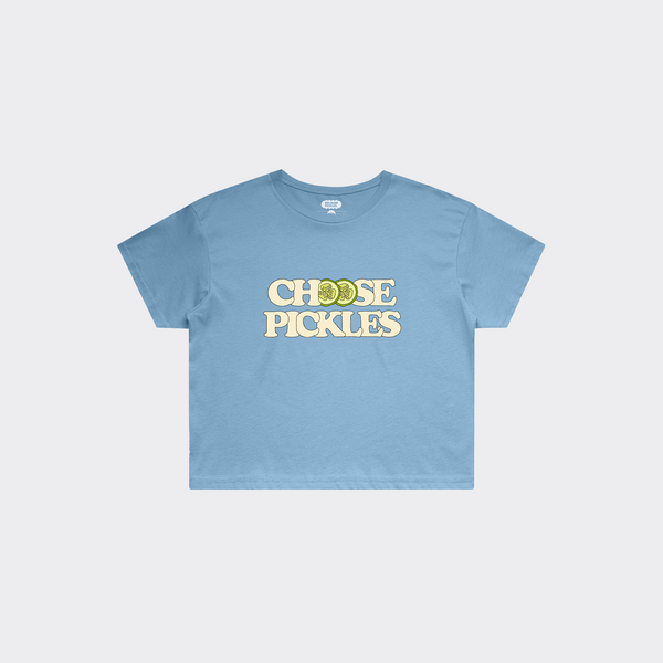 Choose Pickles Crop Top