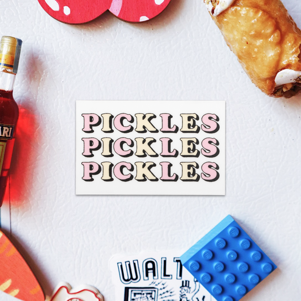 Pickles on Pickles Small Magnet