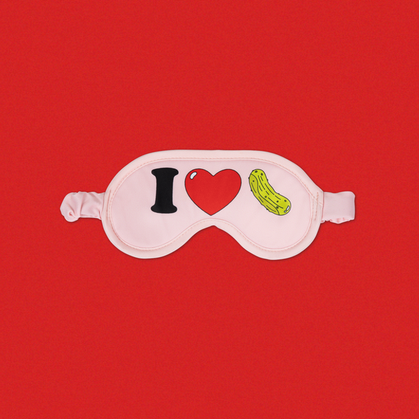 Sleep Mask in Puff Puff