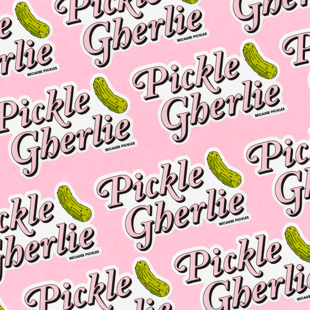 Pickle Gherlie Sticker