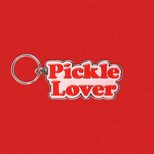 Pickle Lover Keychain