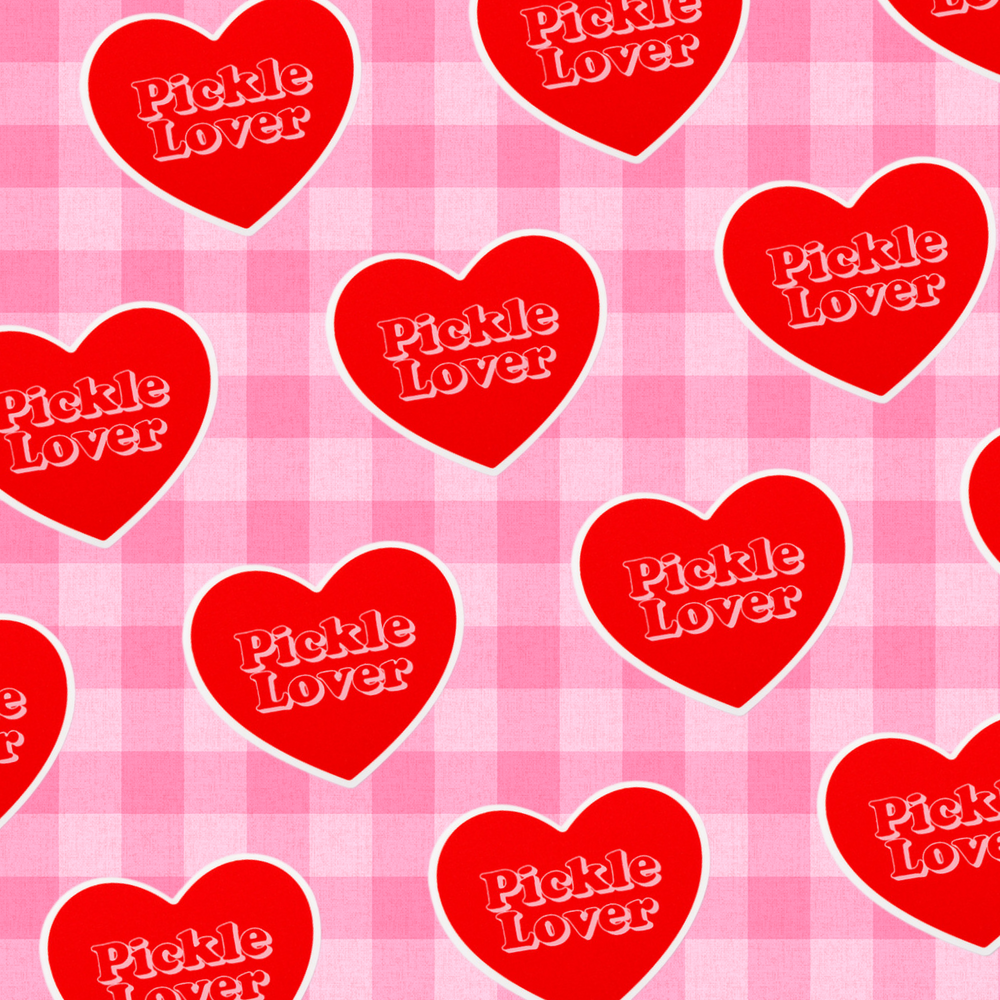 Pickle Lover Heart Magnet