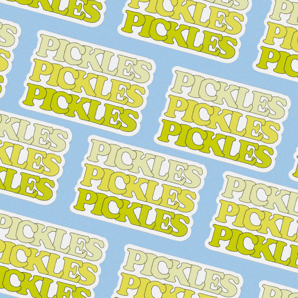 Pickles on Pickles Magnet