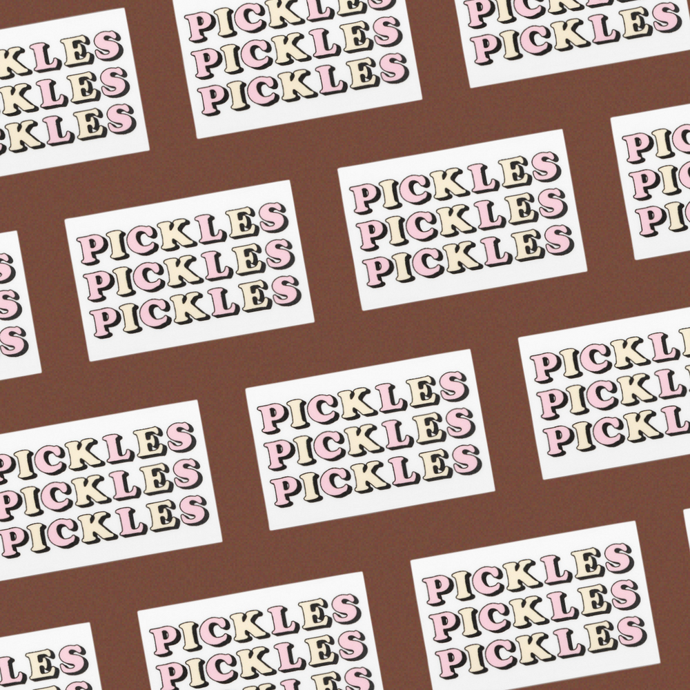 Pickles on Pickles Small Magnet
