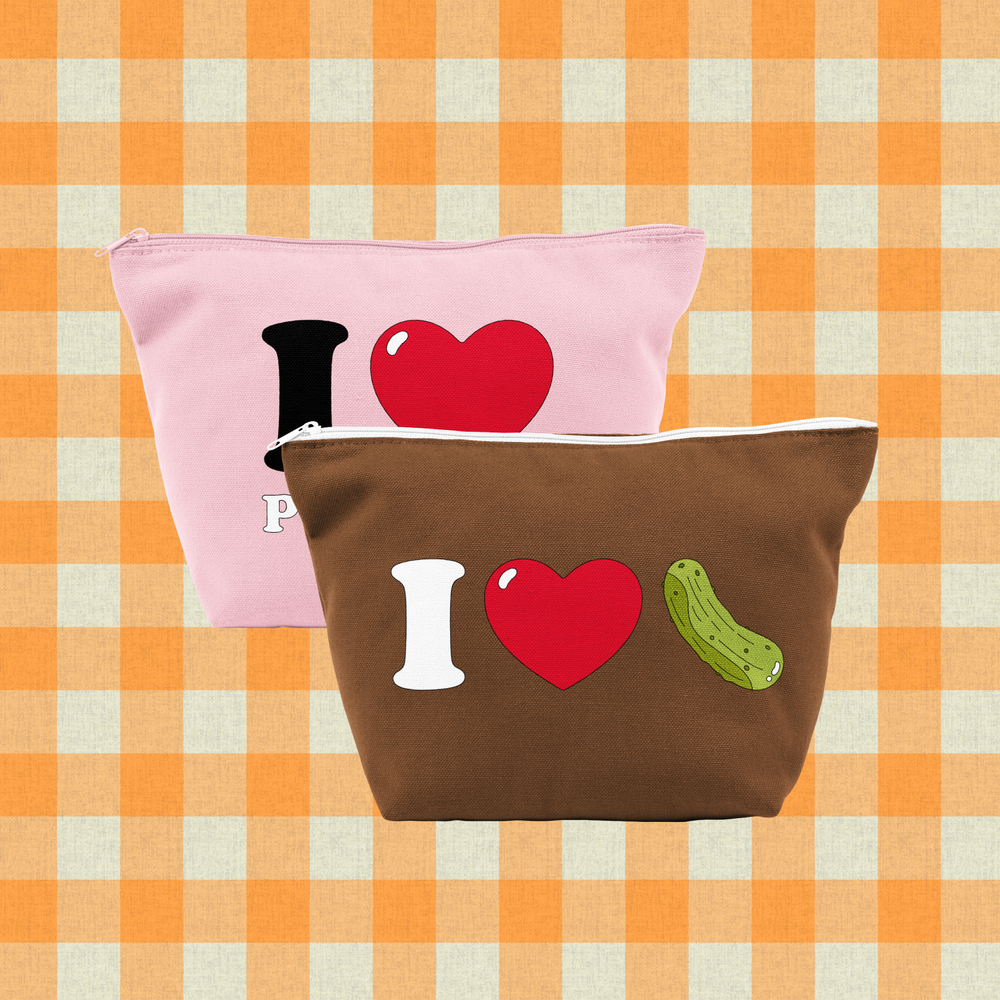 I Heart Pickles Pouch