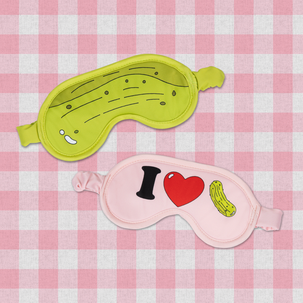 Sleep Mask in Puff Puff