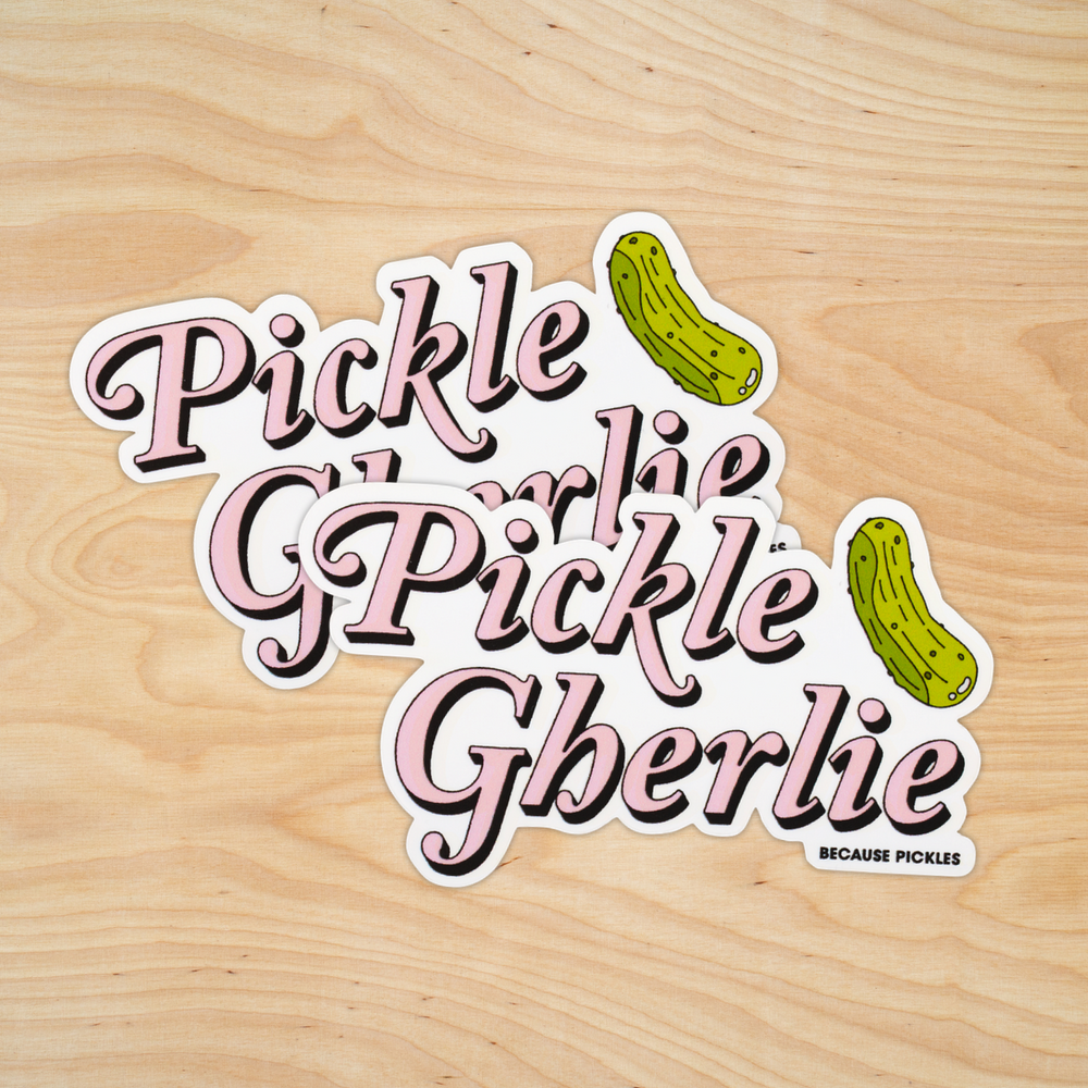 Pickle Gherlie Sticker