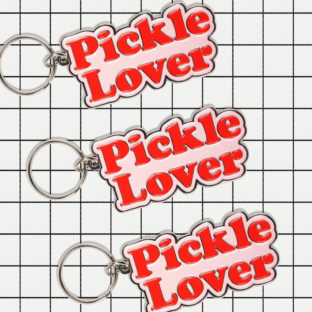 Pickle Lover Keychain