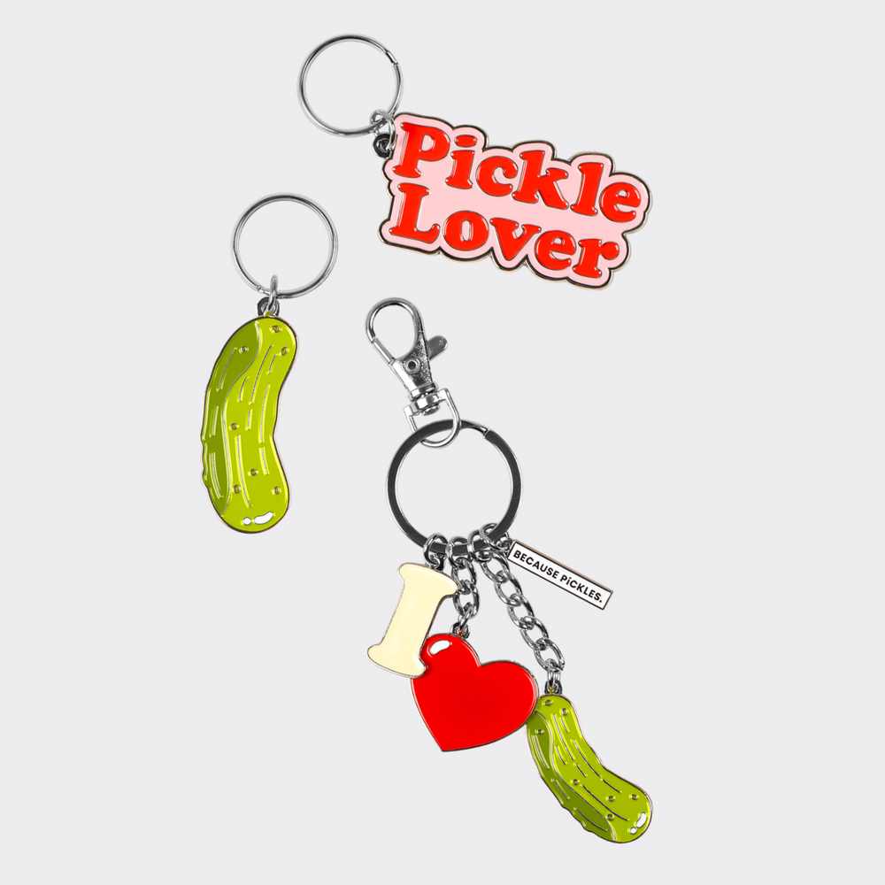 Pickle Lover Keychain