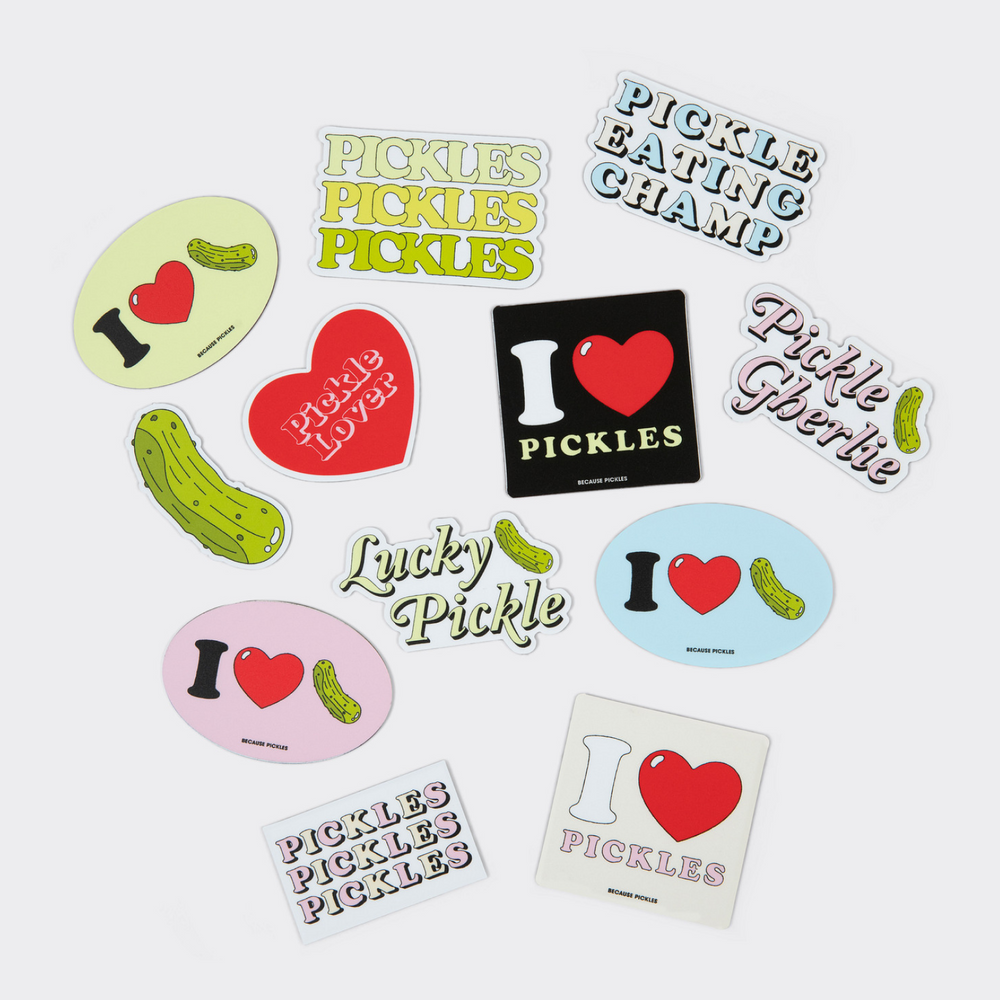 Pickle Lover Heart Magnet