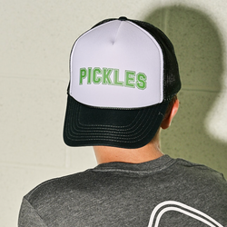 Varsity Pickles High Crown Trucker Hat