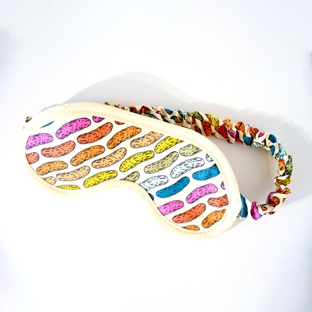 Color Pop Pickles Sleep Eye Mask - Doodle by Meg x BP