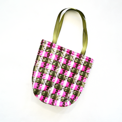 Pink Cabbage Everyday Puffer Tote - Future Friends x BP