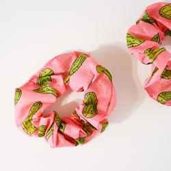 Pink Pickles Hair Scrunchie - mnnfrr x BP