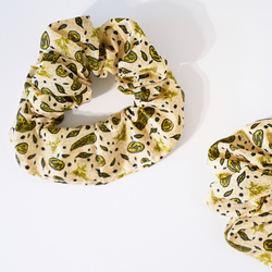 Cream Pickles Hair Scrunchie - Doodle by Meg x BP