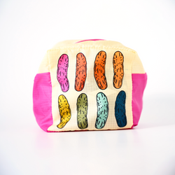 Color Pop Pickles Makeup Pouch - Doodle by Meg x BP