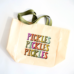 Color Pop Pickle Eco Shopper Tote - Doodle by Meg x BP