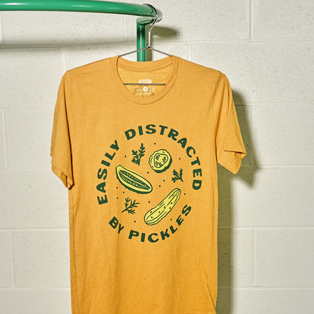 Easily Distracted By Pickles Comfy Tee