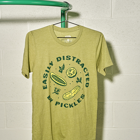 Easily Distracted By Pickles Comfy Tee